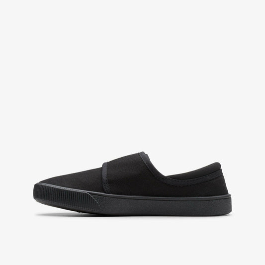 Hopper Run Black Fabric | Clarks discount