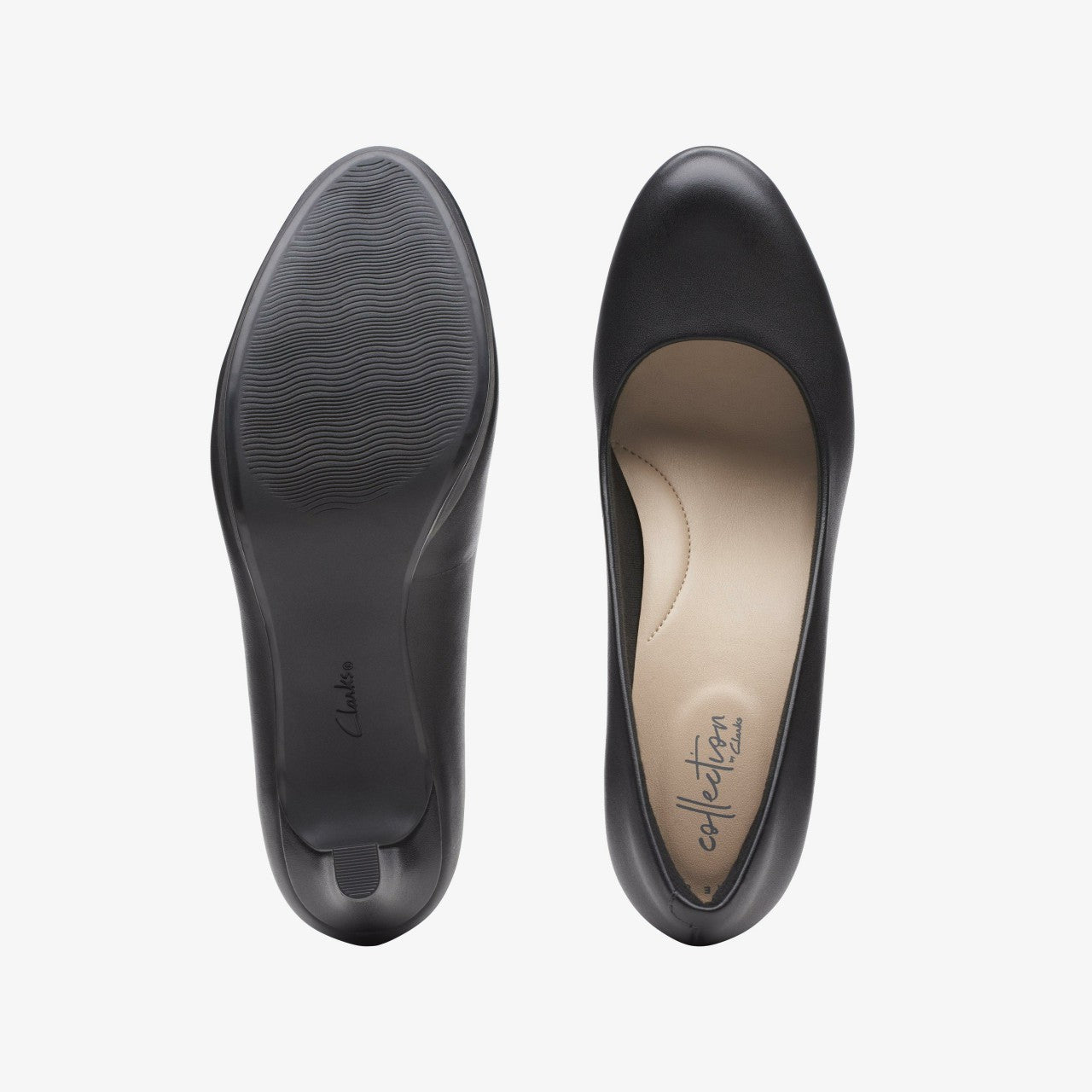 Adriel Viola Black Leather | Clarks discount