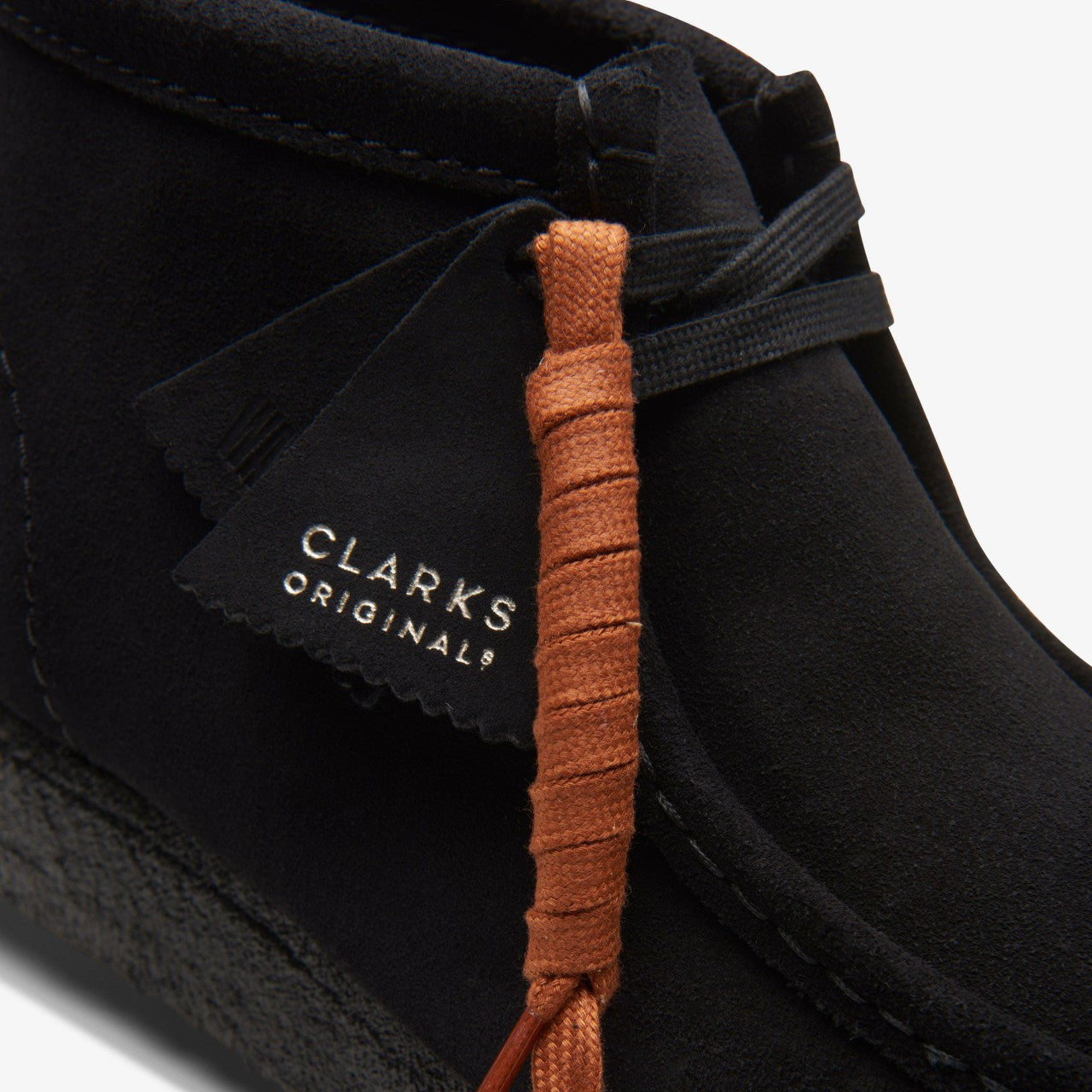 Wallabee Boot Black Suede | Clarks for sale