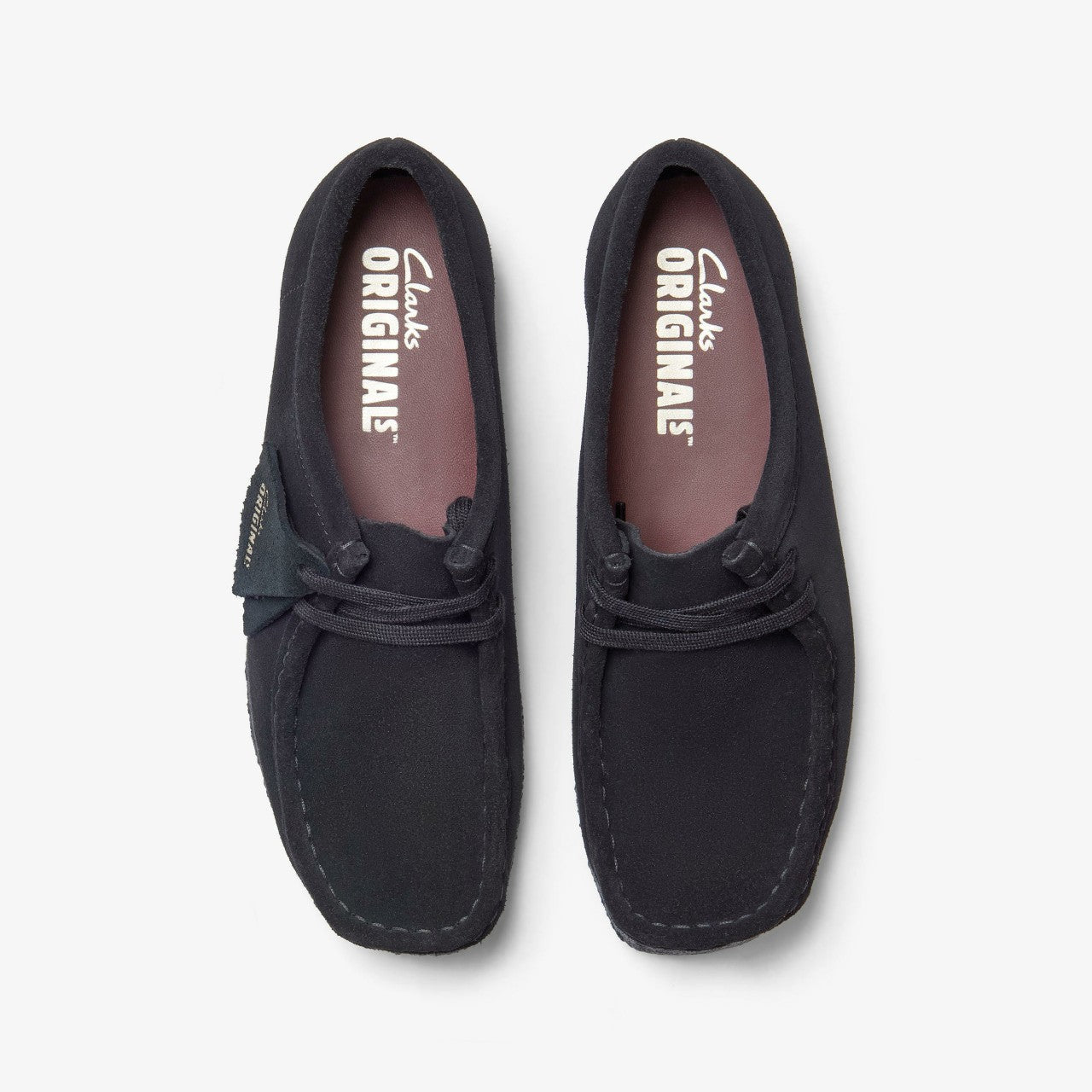 Wallabee Black Suede | Clarks discount