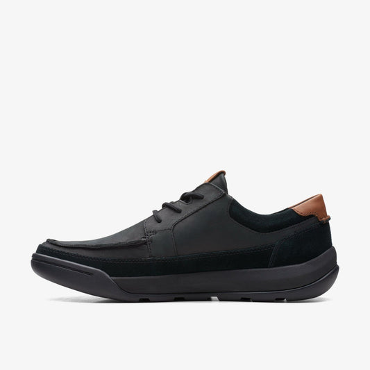 Ashcombe Craft Black Leather | Clarks for sale