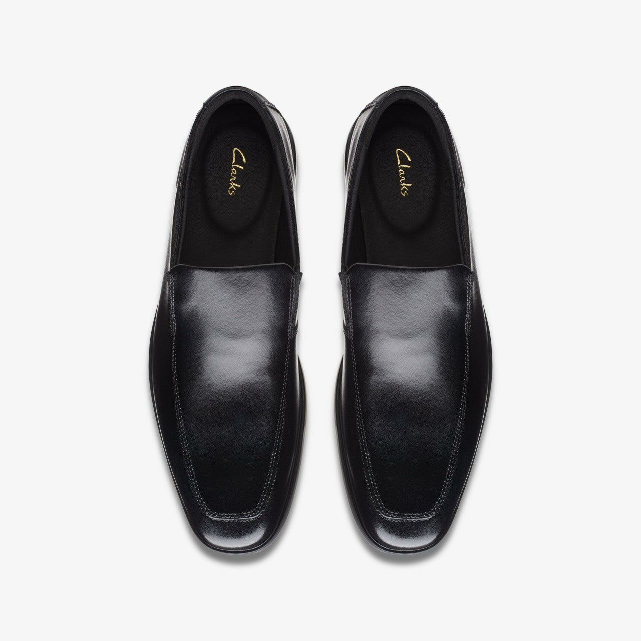 Howard Edge Loafer Black Leather | Clarks for sale