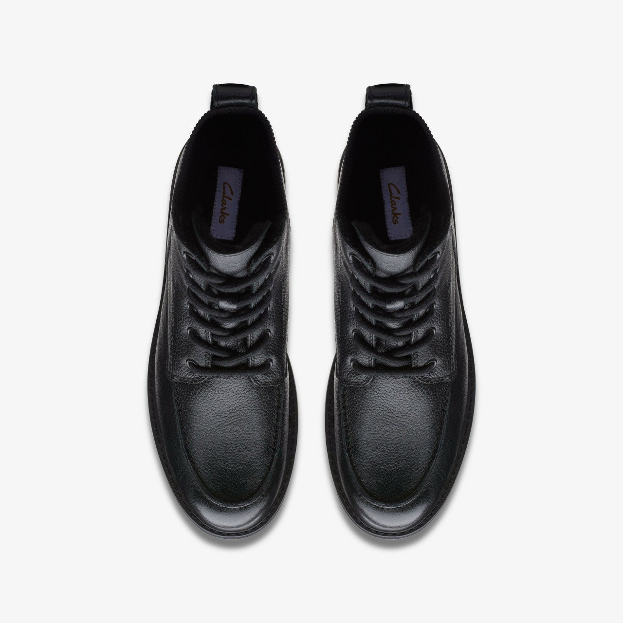 Orianna Mid Black Warmlined Leather | Clarks for sale