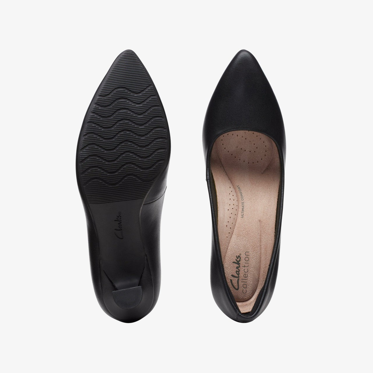 Kataleyna Gem Black Leather | Clarks outlet
