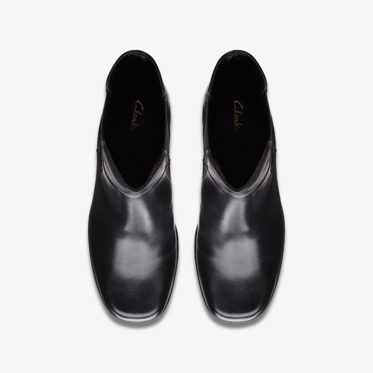 Pique Up Black Leather | Clarks outlet