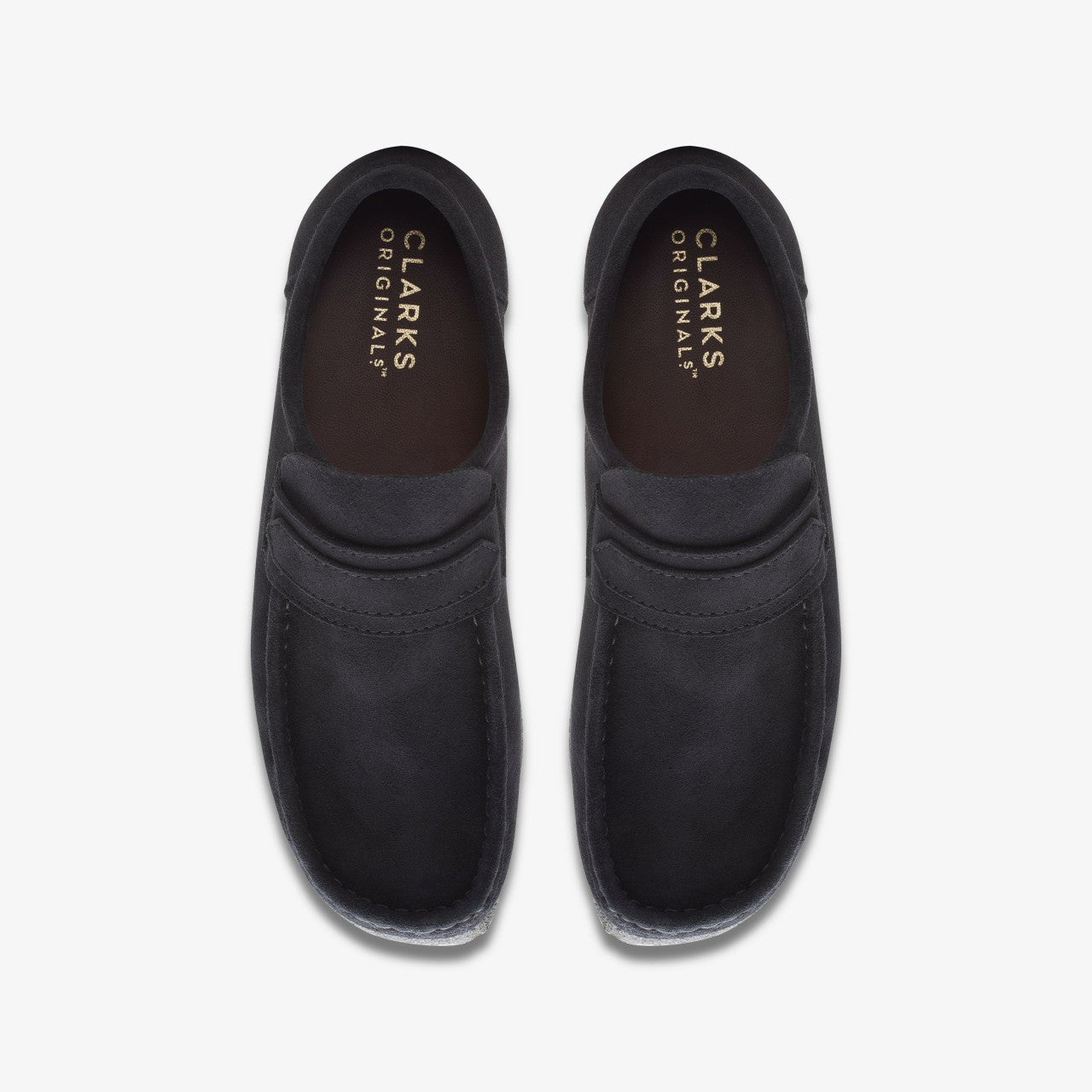 Wallabee Loafer Black Suede | Clarks discount