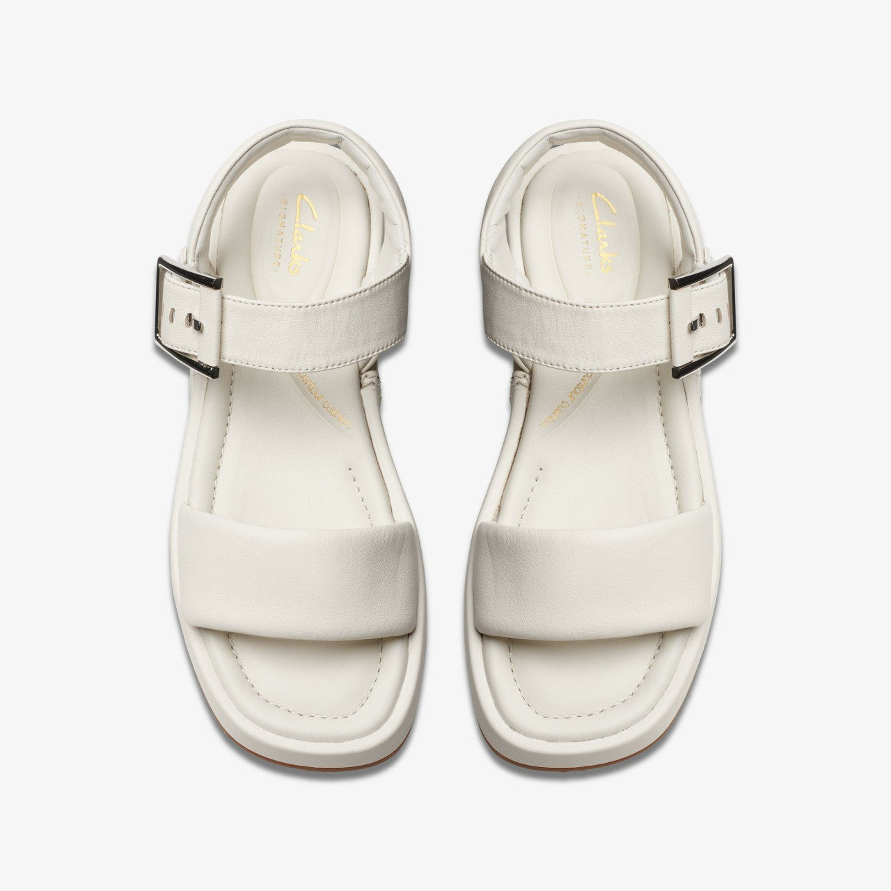 Alda Strap Off White Leather | Clarks on Sale