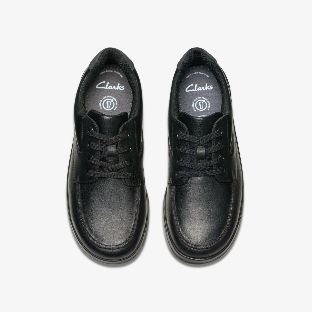 Keelan Flare Youth Black Leather | Clarks Sale