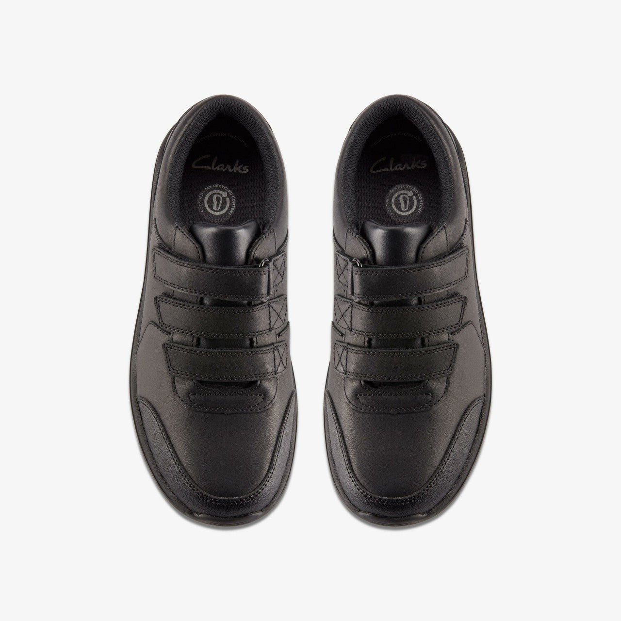 Daze Step 2 Youth Black Leather | Clarks discount