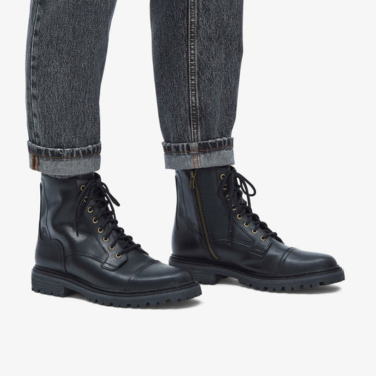Clarkridge Hi Black Leather | Clarks for sale