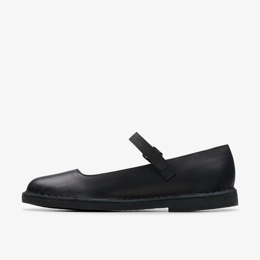 Desert Jane Black Leather | Clarks online