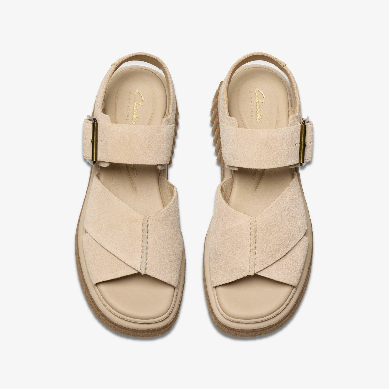 Evamar Wish Ecru Suede | Clarks Sale