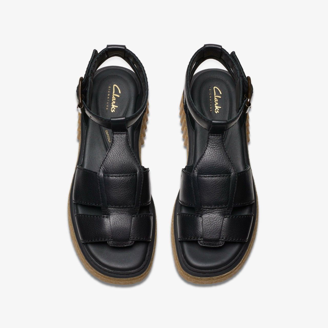 Evamar Sun Black Leather | Clarks online