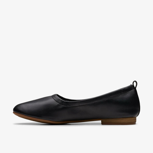 Fawna Soft Black Leather | Clarks for sale