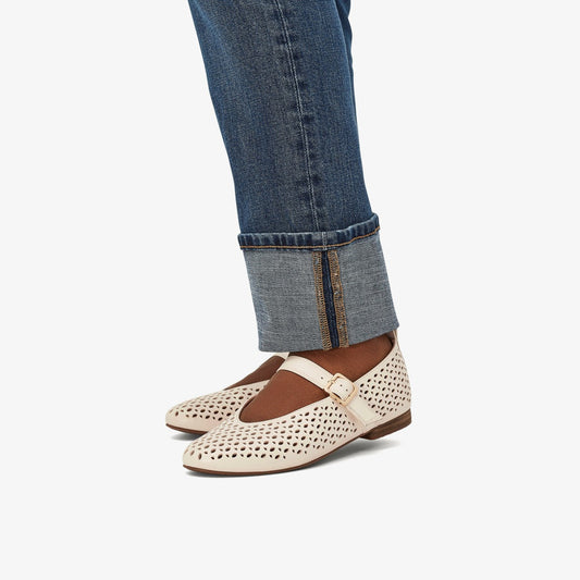 Fawna Jane Cream Leather | Clarks for sale