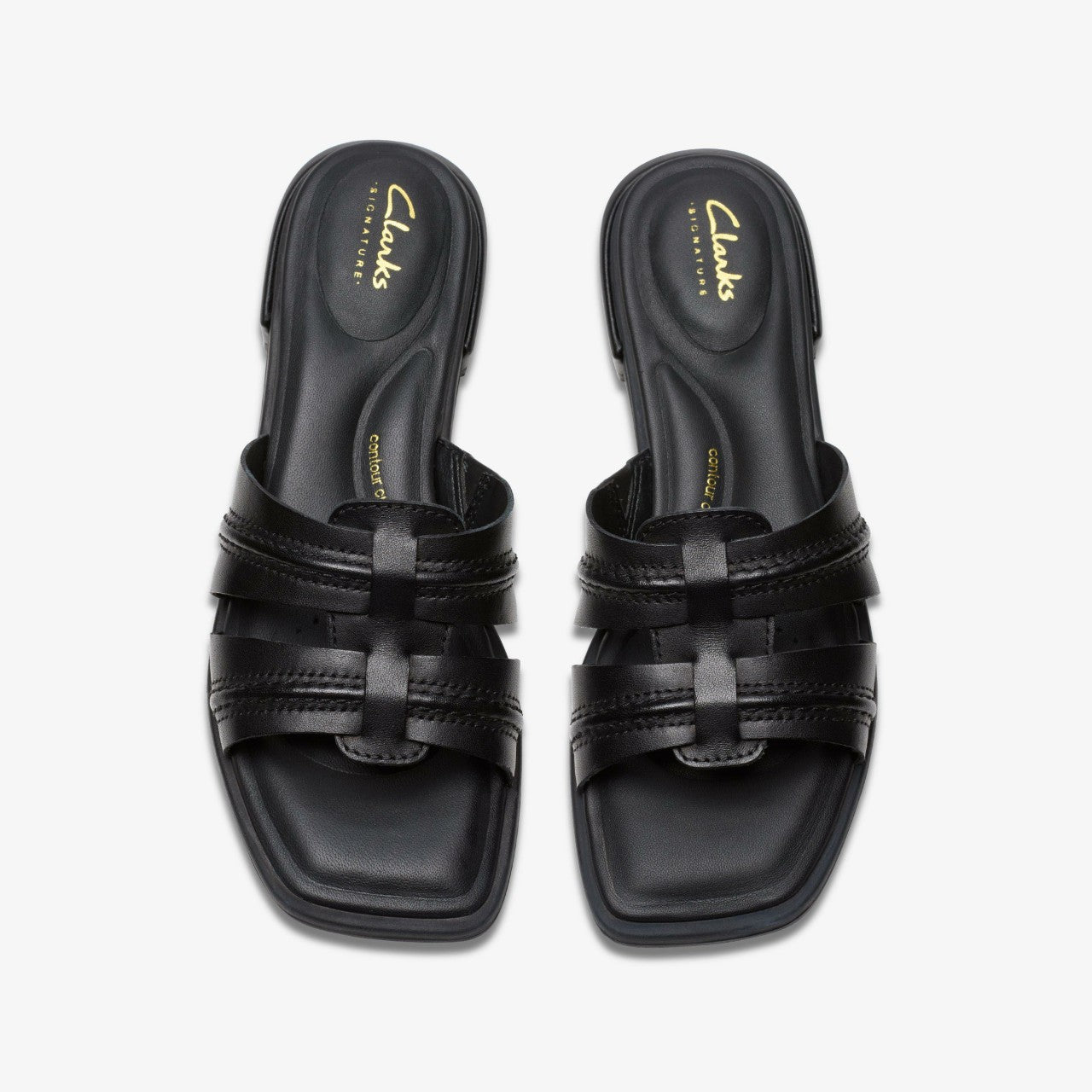 Ariany Mule Black Leather | Clarks on Sale