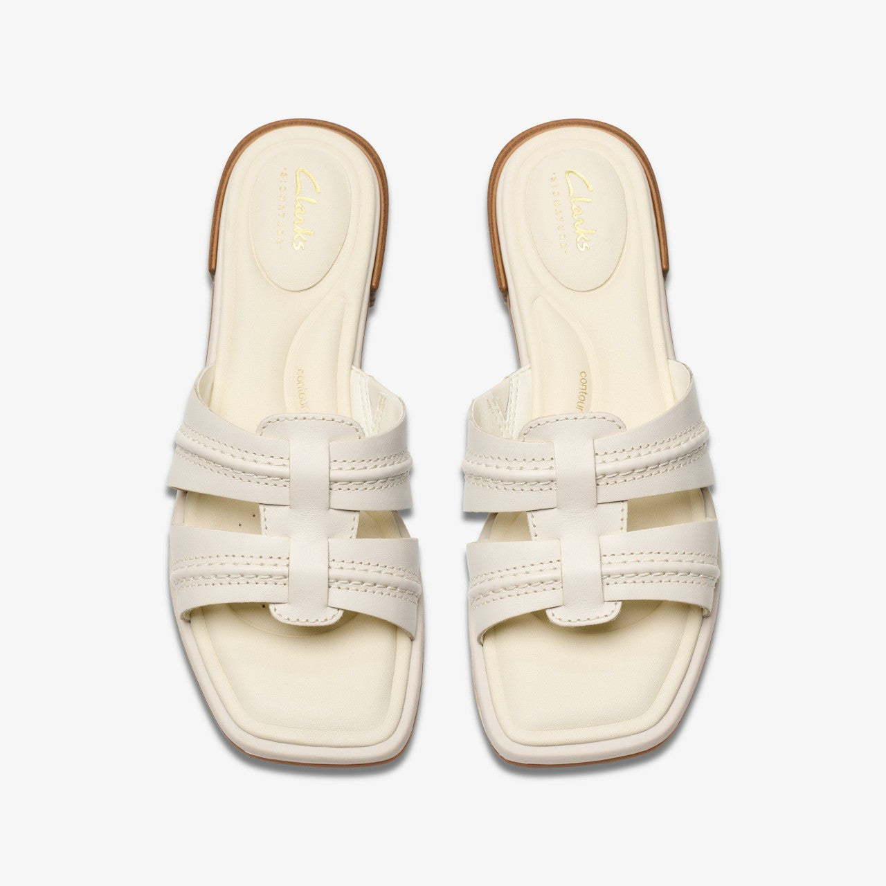 Ariany Mule Cream Leather | Clarks for sale