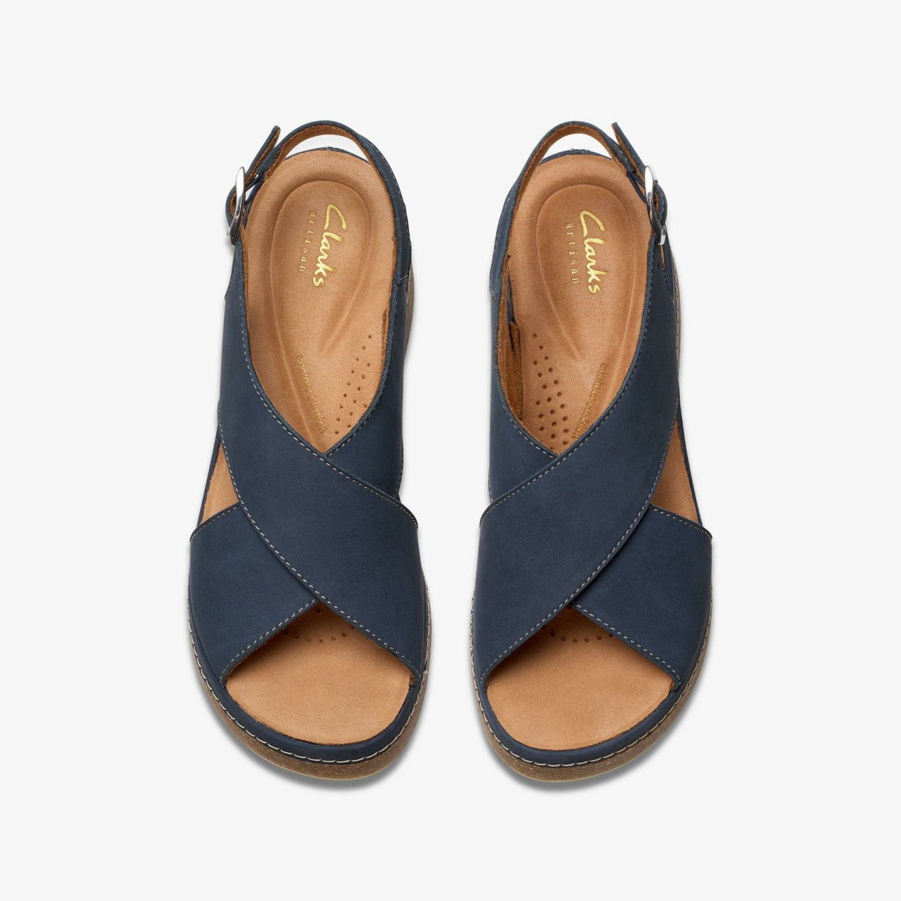 Kassanda Step Navy Nubuck | Clarks outlet