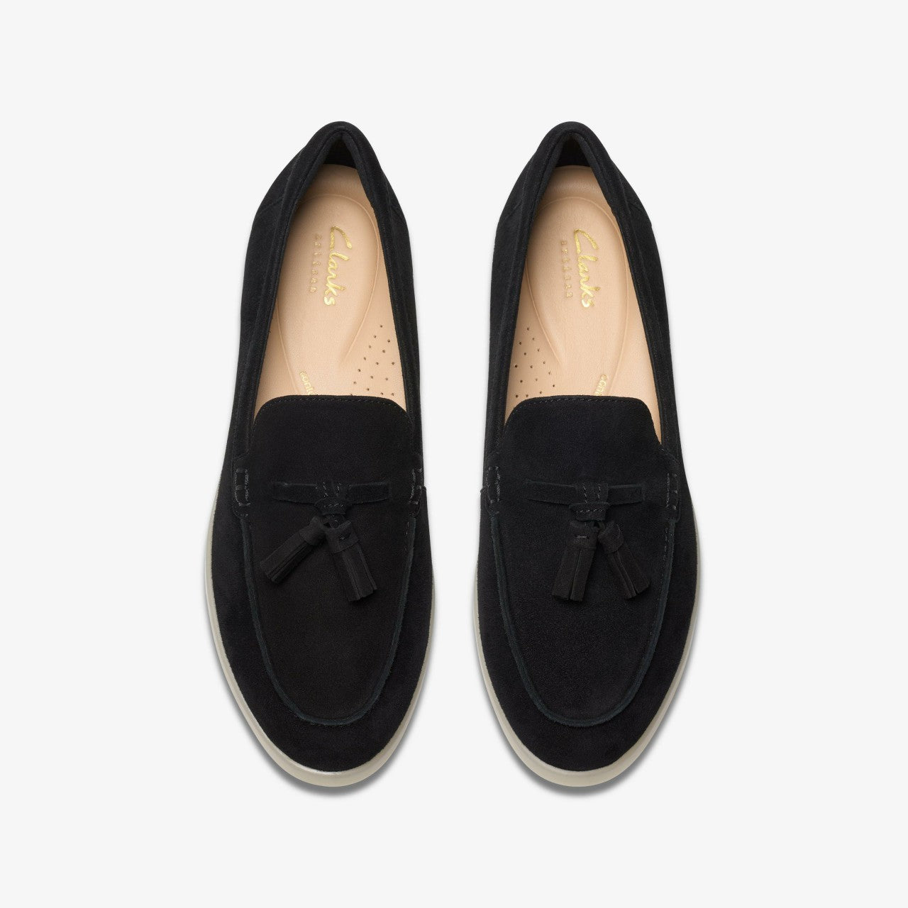 Narini Edge Black Suede | Clarks for sale