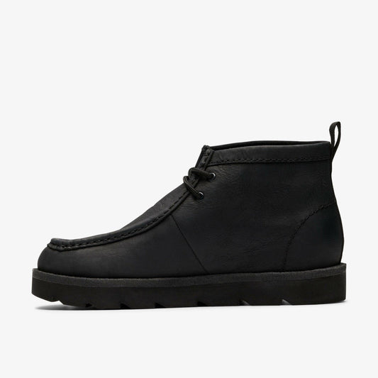 Meare Walla Boot Black Nubuck | Clarks for sale