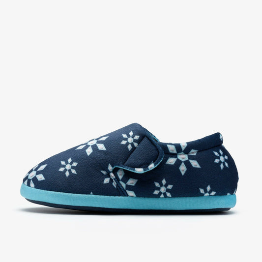 Fluffy Snug Kid Navy | Clarks for sale