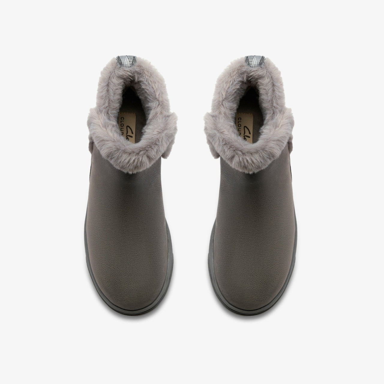 Brinkley Fur Dark Grey Combination | Clarks Sale