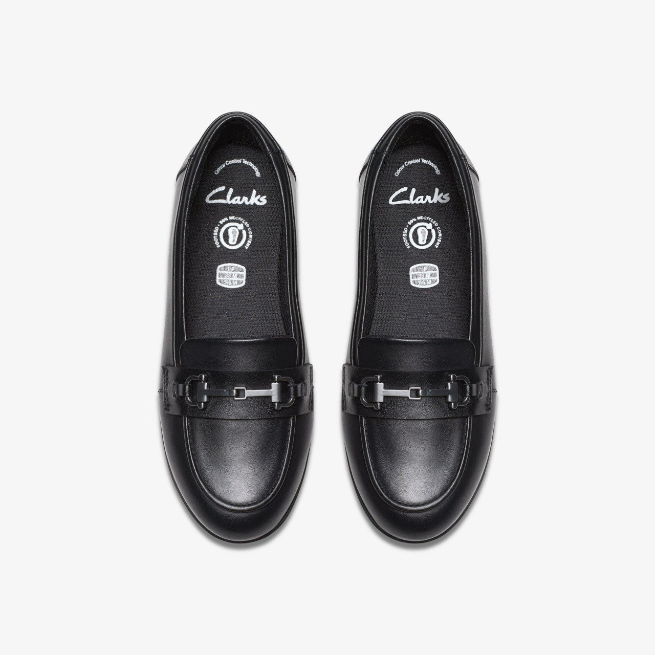 Finja Loafer Older Black Leather | Clarks outlet