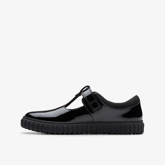 Cove Hope Kid Black Patent | Clarks Sale