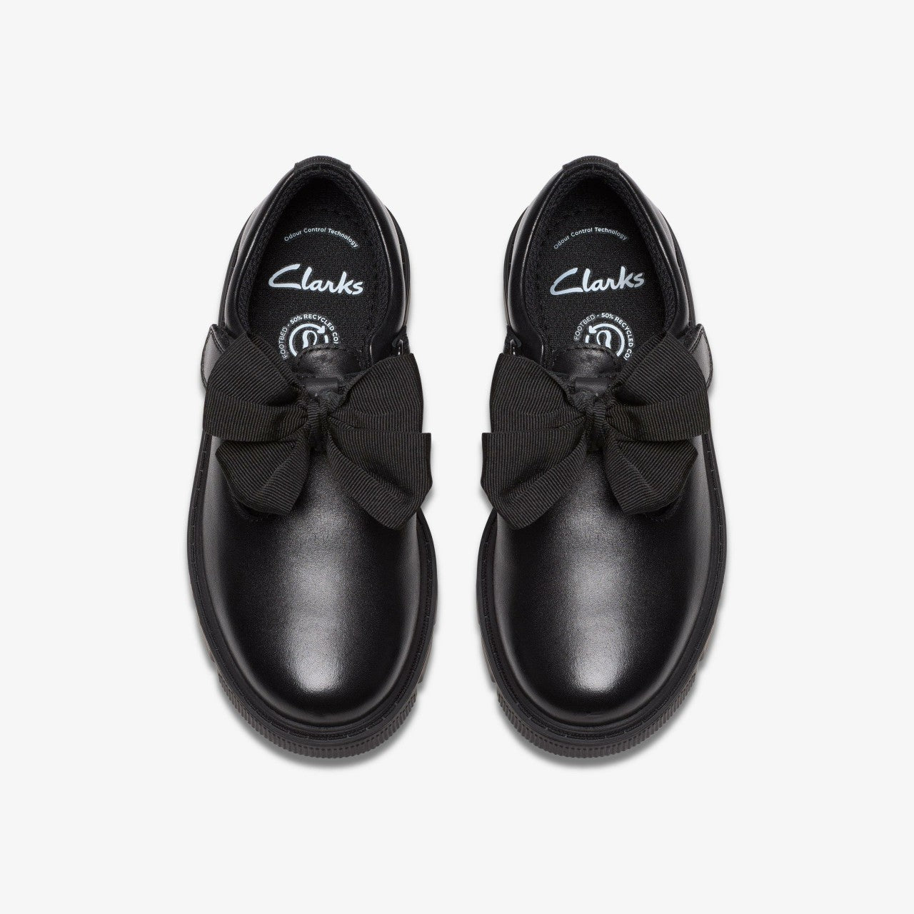 Lorcam Hope Kid Black Leather | Clarks on Sale