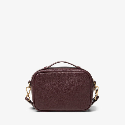 Camera Cross Burgundy Leather | Clarks for sale