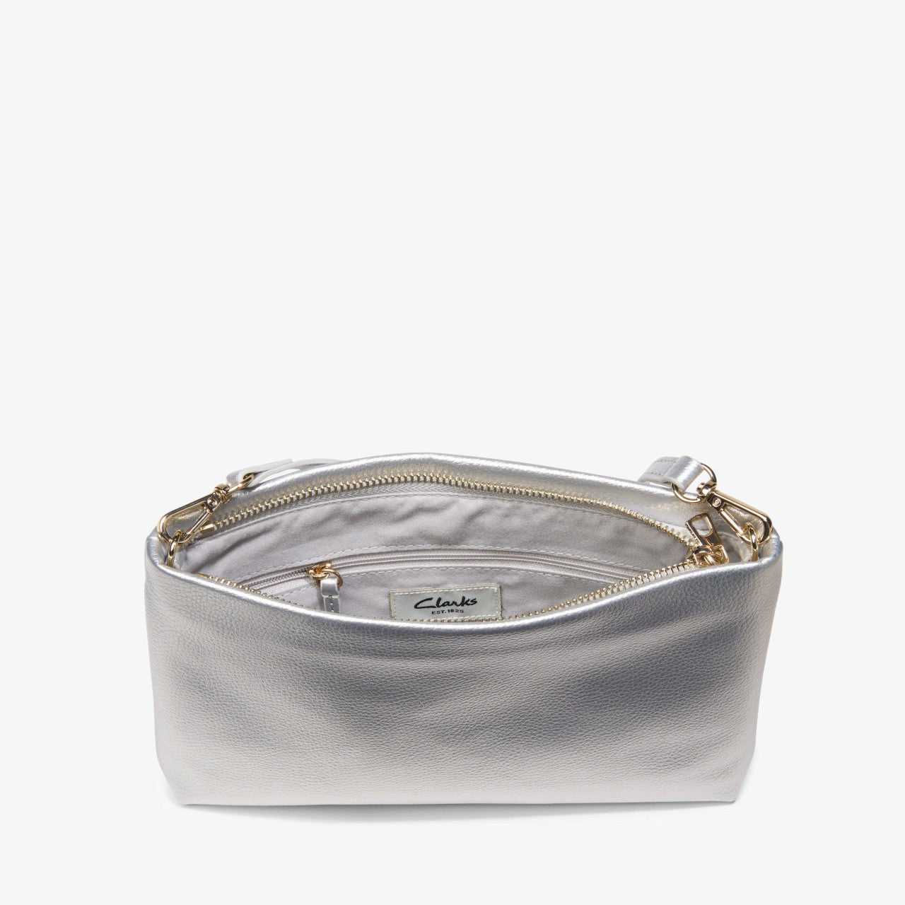 Pouch Bag Silver | Clarks outlet