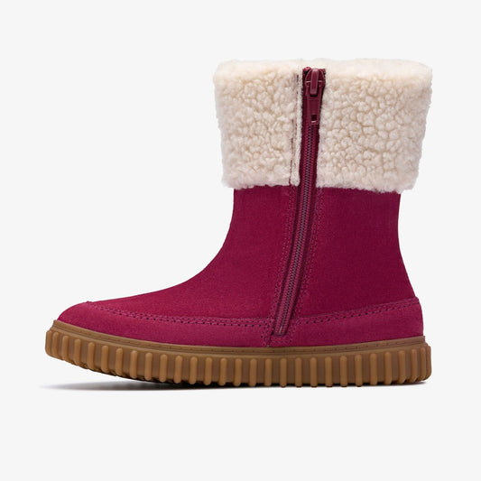 Cove Snug Kid Berry Suede | Clarks online