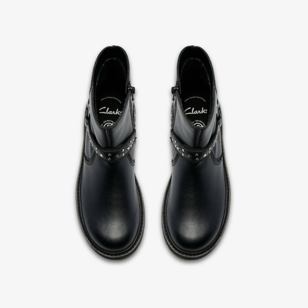Prague Shine Kid Black Leather | Clarks online