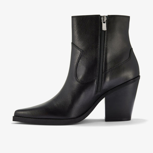 Kheda West Black Leather | Clarks Sale