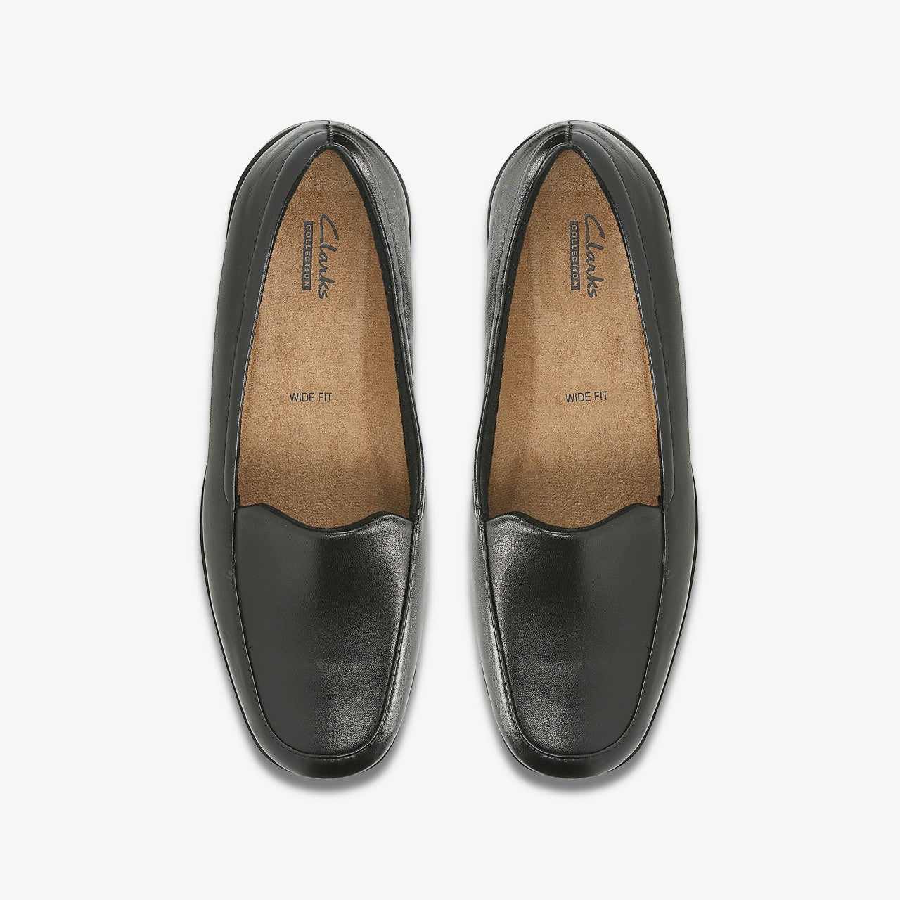 Georgia Loafer Black Leather | Clarks for sale