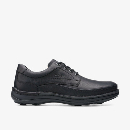 Nature Three Black Leather | Clarks for sale