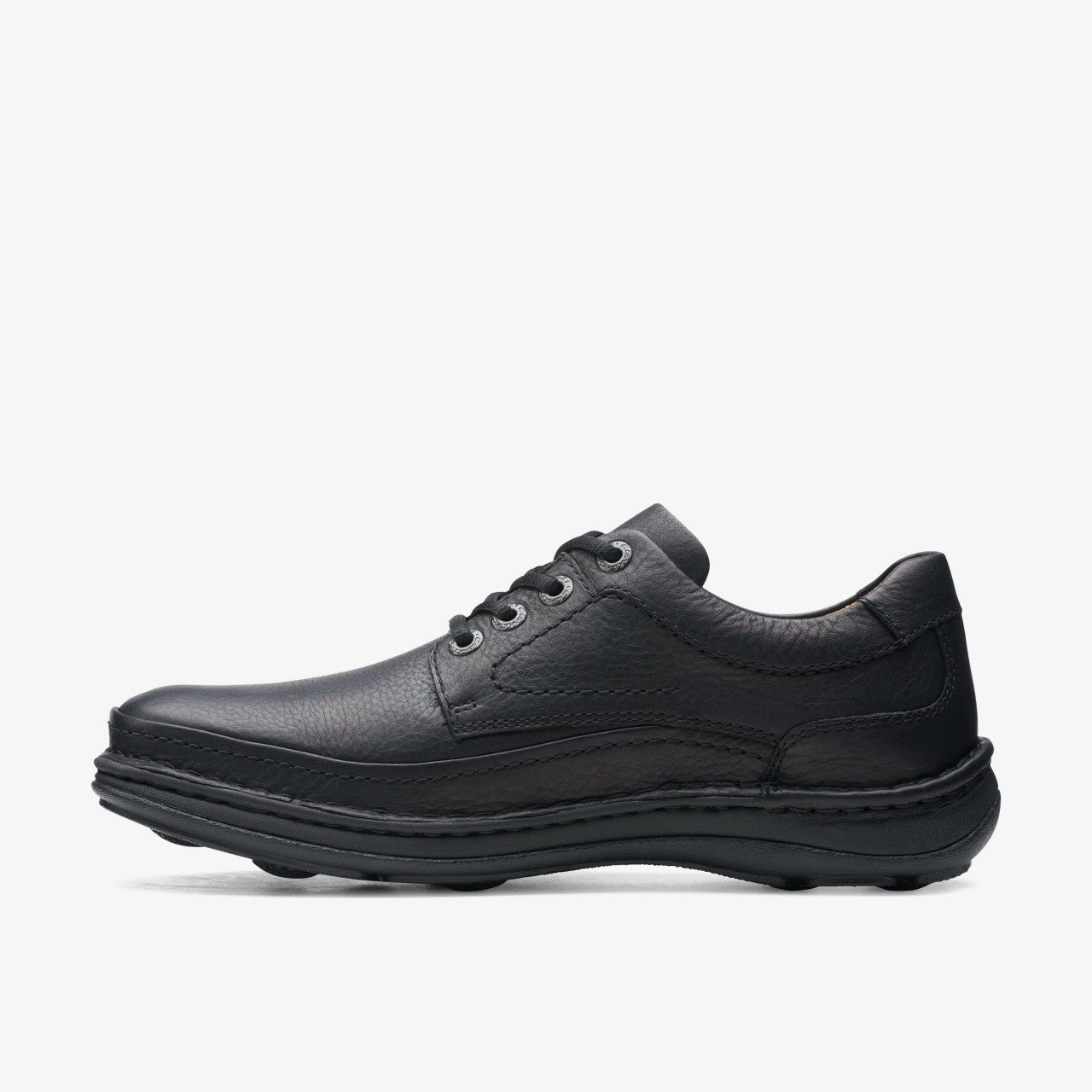 Nature Three Black Leather | Clarks for sale