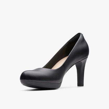 Adriel Viola Black Leather | Clarks discount