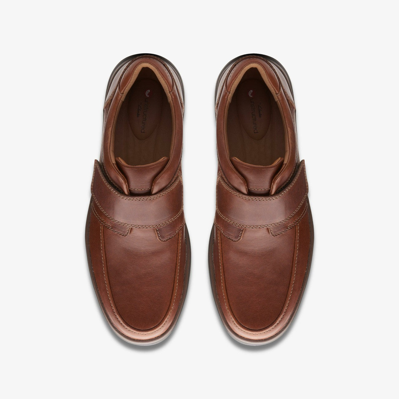 Un Abode Strap Loafer Dark Tan Leather | Clarks Sale