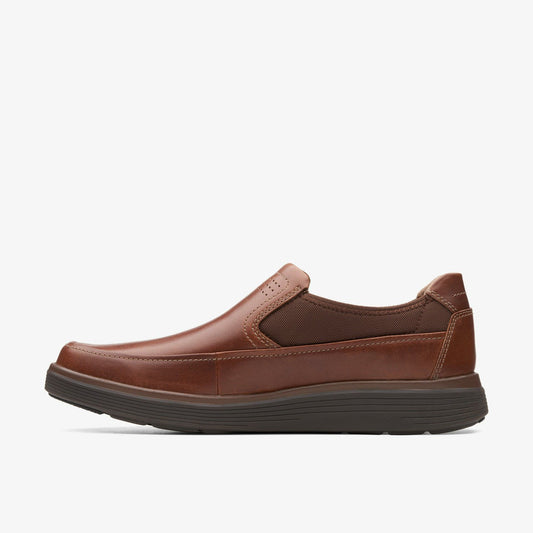 Un Abode Go Loafer Dark Tan Leather | Clarks discount