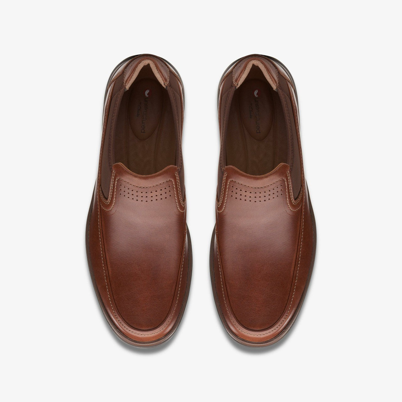 Un Abode Go Loafer Dark Tan Leather | Clarks discount