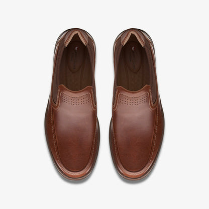 Un Abode Go Loafer Dark Tan Leather | Clarks discount