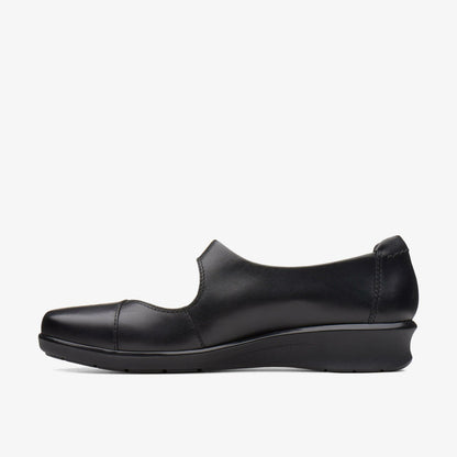 Hope Henley Black Leather | Clarks discount