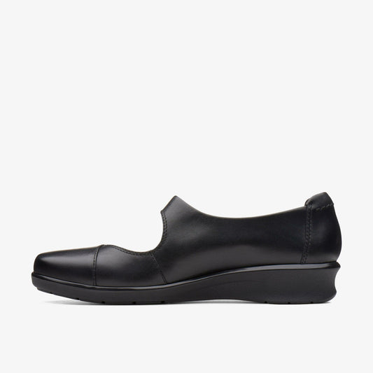 Hope Henley Black Leather | Clarks discount