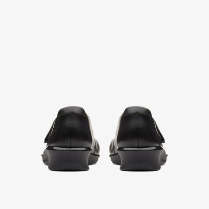 Hope Henley Black Leather | Clarks discount