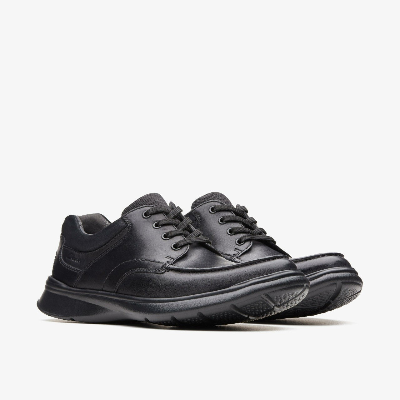 Cotrell Edge Black Smooth Leather | Clarks online