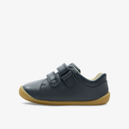Roamer Craft Toddler Navy Leather | Clarks discount