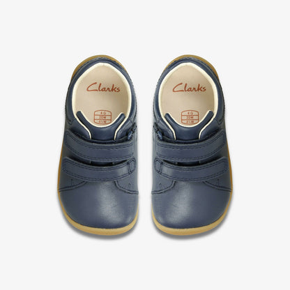 Roamer Craft Toddler Navy Leather | Clarks discount