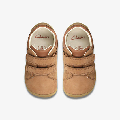 Roamer Craft Toddler Tan Leather | Clarks on Sale