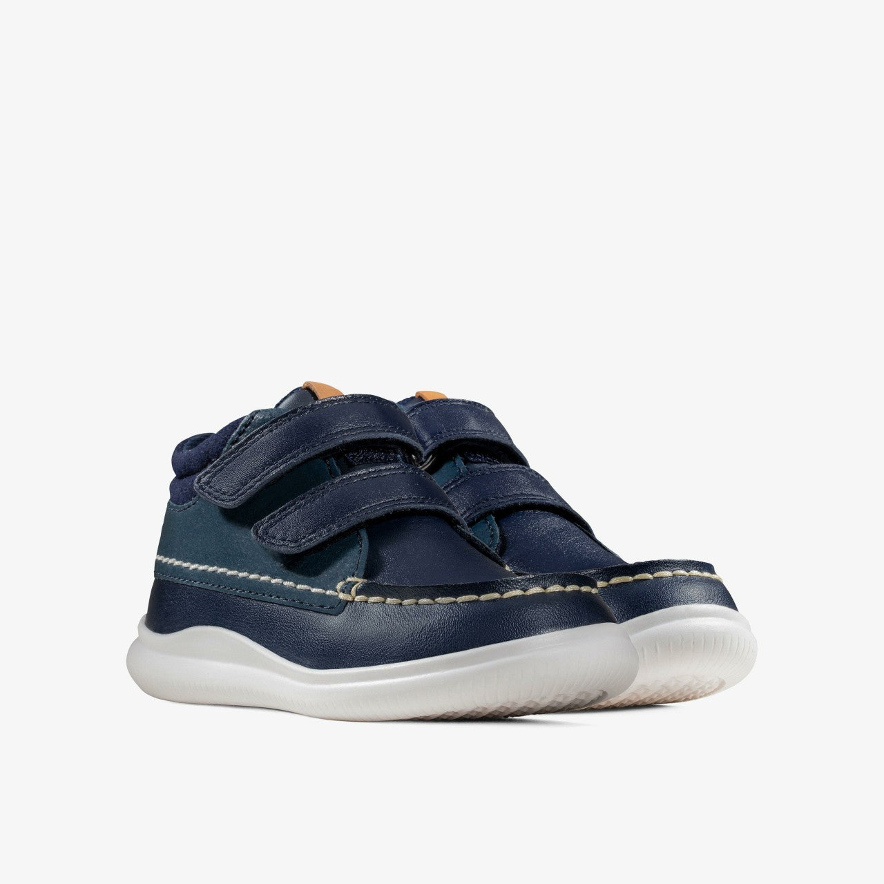 Crest Tuktu Toddler Navy Leather | Clarks on Sale